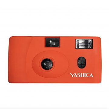 Yashica - MF-１ 菲林相機-橙色